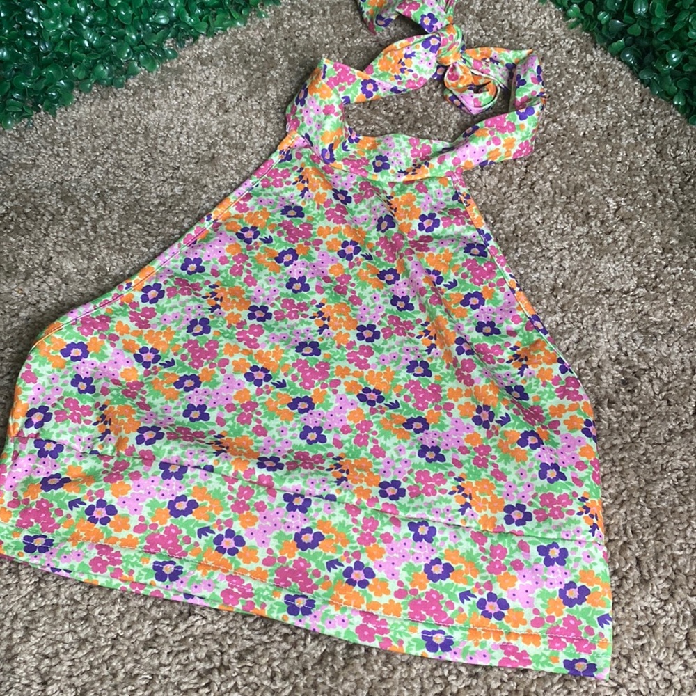 Flower Halter Top